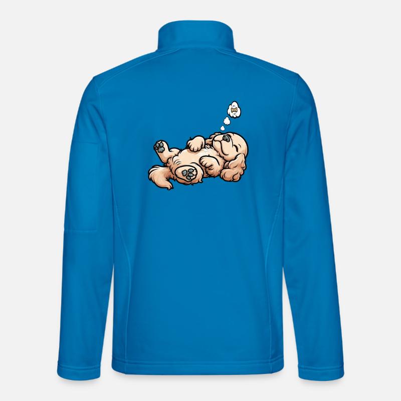 Cocker Spaniel Cockerhund Cocker Spaniel Besitzer - Unisex Softshelljacke - Lichtblau