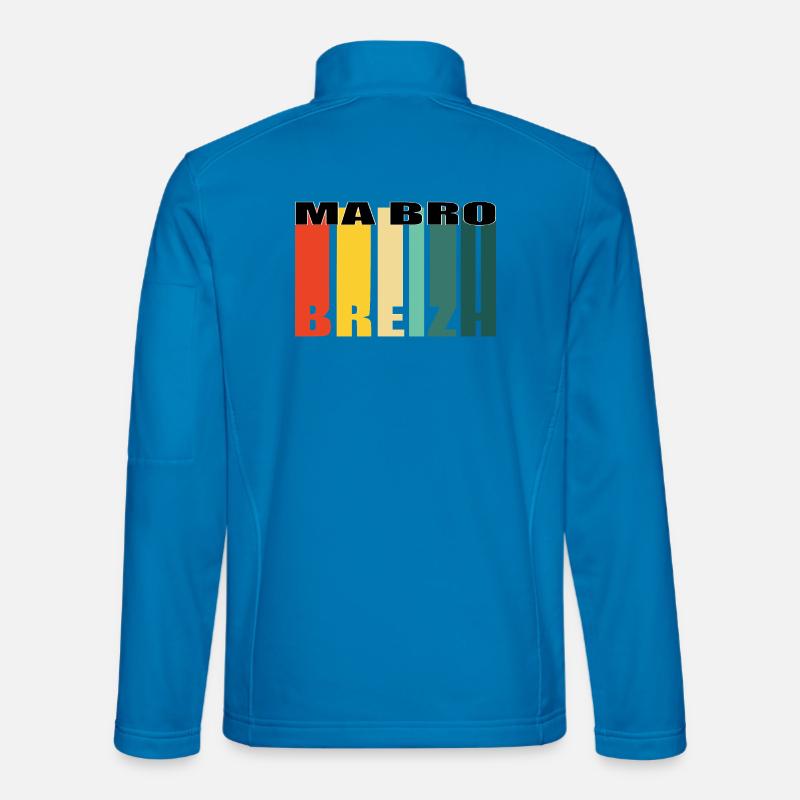 Mein Bruder Breizh - Unisex Softshelljacke - Lichtblau