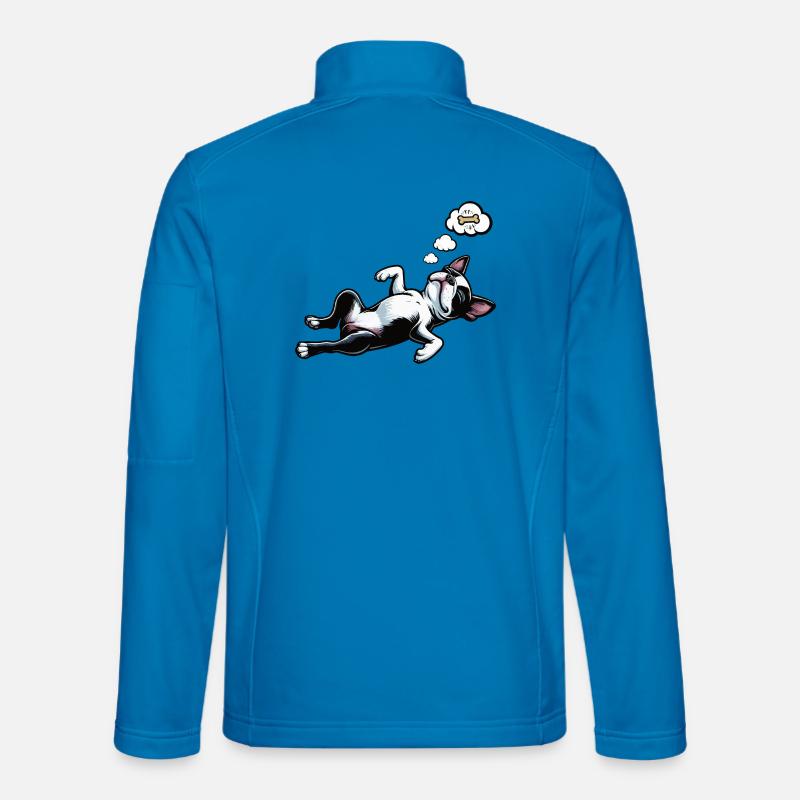 Boston Terrier Propriétaire de Boston Terrier Bostie Veste en tissu softshell Unisexe