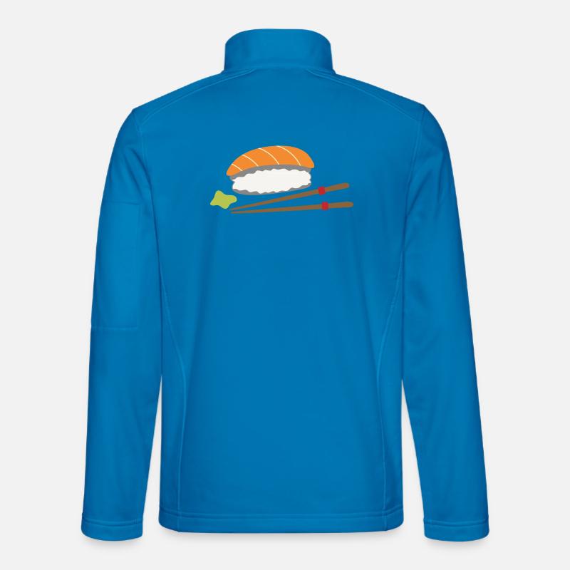 Sushi - Unisex Softshelljacke - Lichtblau