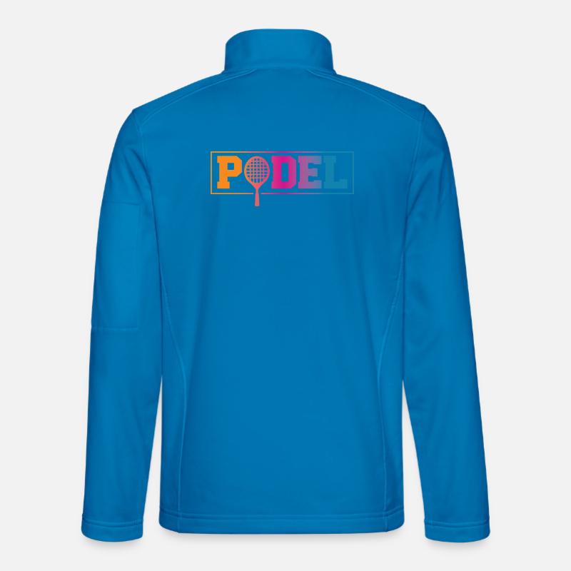Padel Sport - Unisex Softshelljacke - Lichtblau
