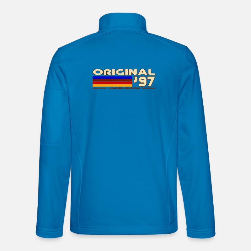 Original97 Retro German Flag - Unisex Softshell Jacket - light blue