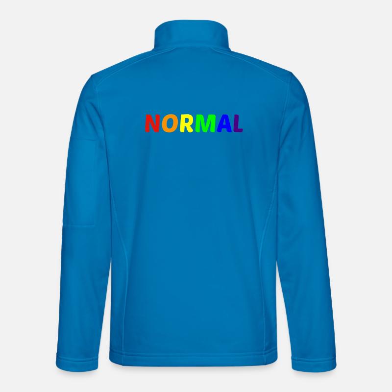 NORMAL - Unisex Softshell Jacket - light blue