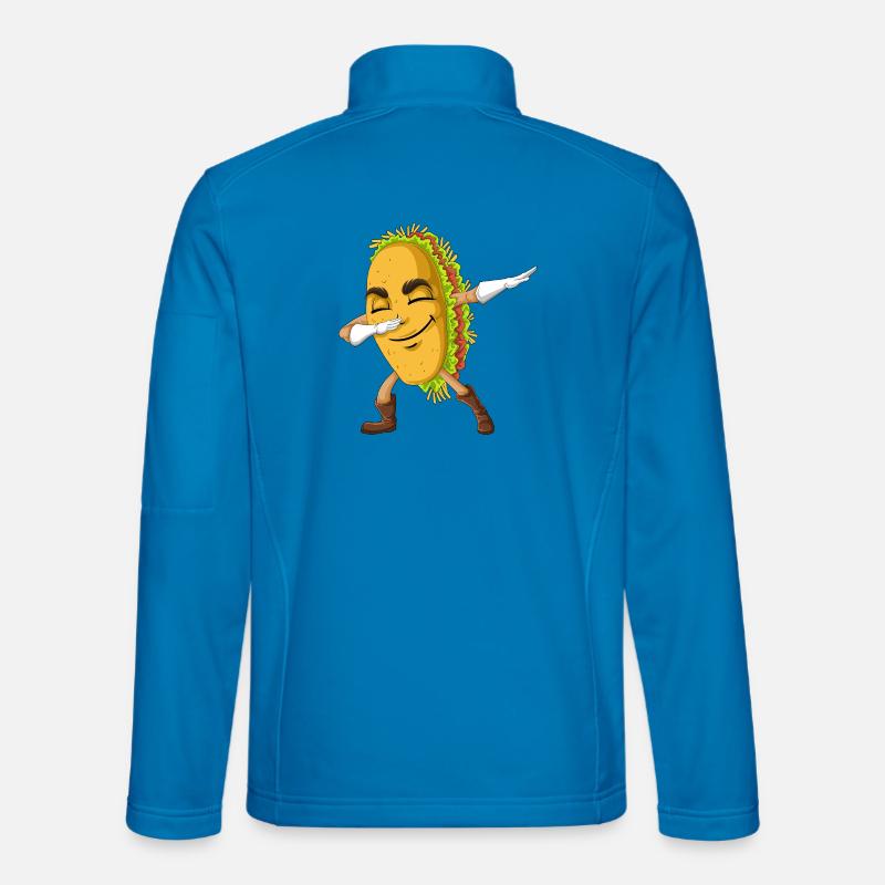Dabbing Taco Shirt - Unisex Softshell Jacket - light blue
