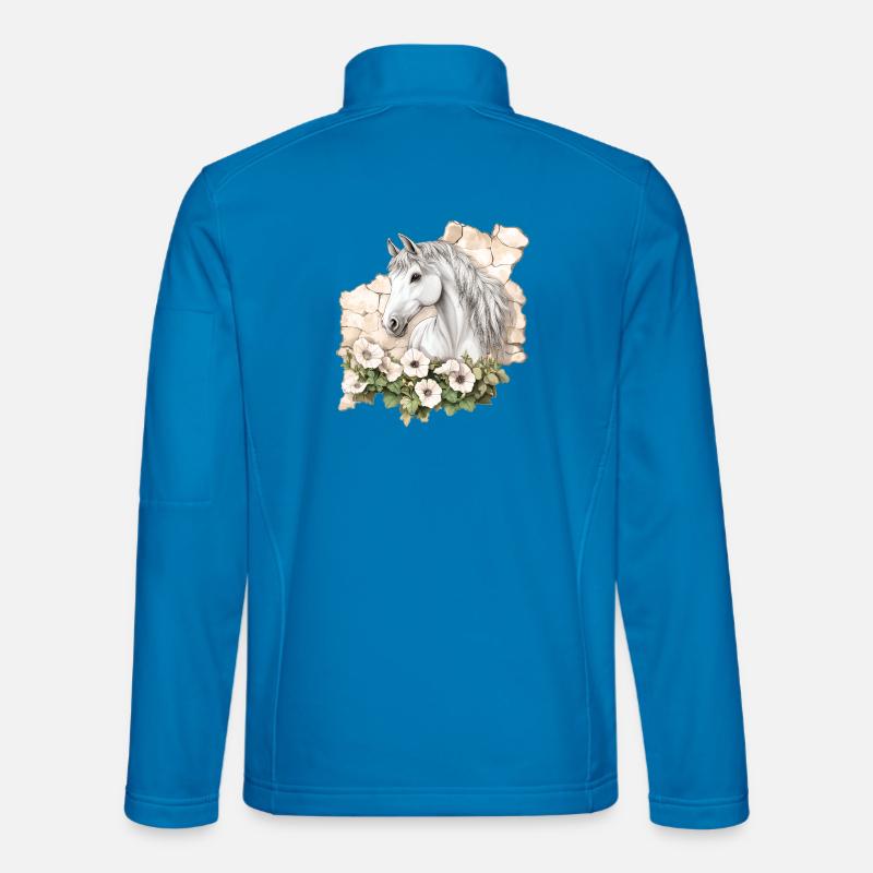 Cheval Veste en tissu softshell Unisexe