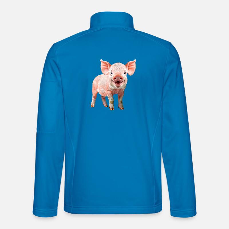 Piglets - Unisex Softshell Jacket - light blue