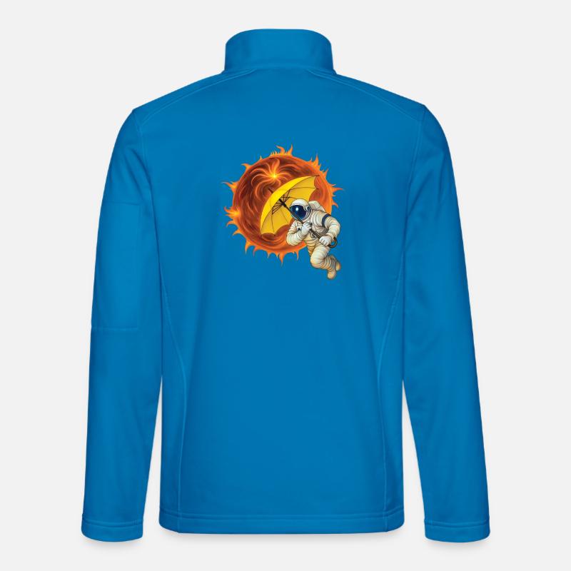 SOLAR WIND – Geek & Science-Fiction - Unisex Softshelljacke - Lichtblau