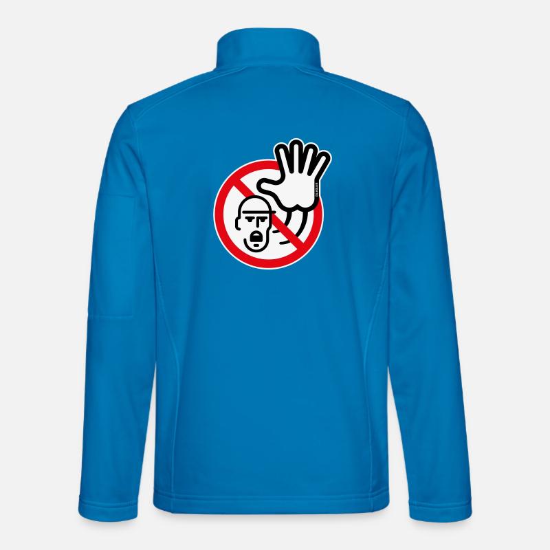 Panneau d’avertissement / Avertissement / Interdiction (Symbole / 3C) Veste en tissu softshell Unisexe