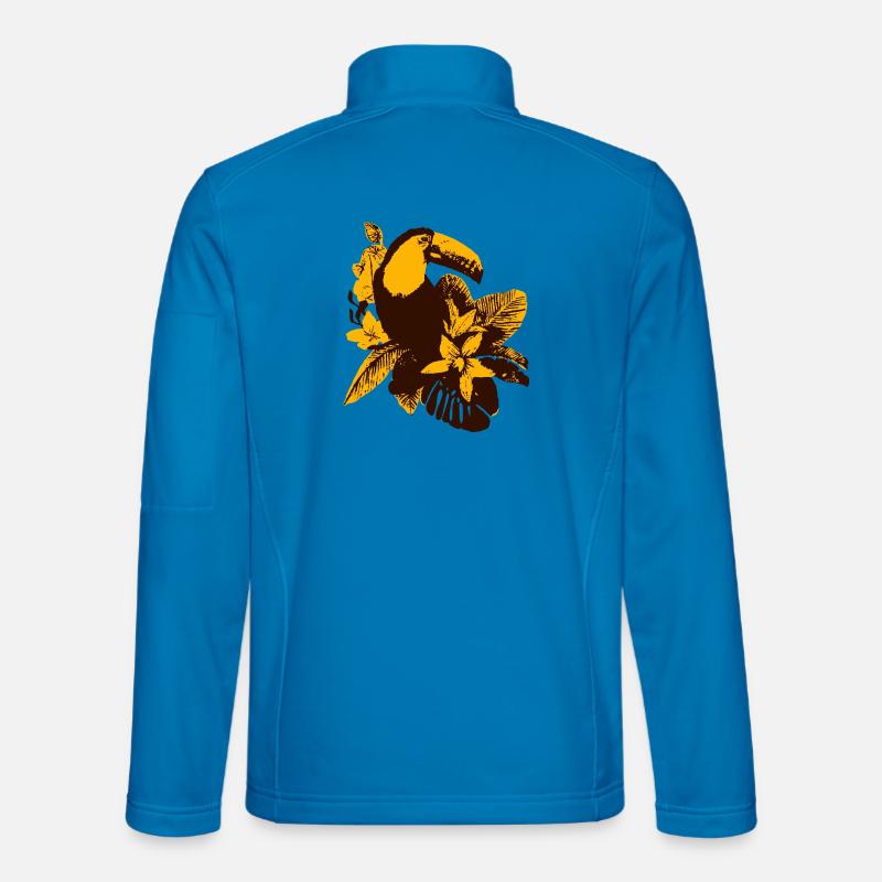 TOUCAN - Unisex Softshell Jacket - light blue