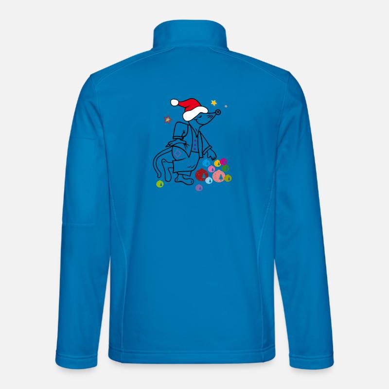 Weihnachten, Weihnachtsfest - Unisex Softshelljacke - Lichtblau