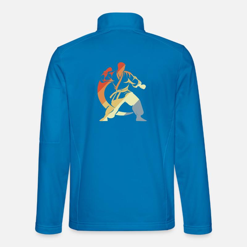 Karateka Sketch Unisex Softshell Jacket