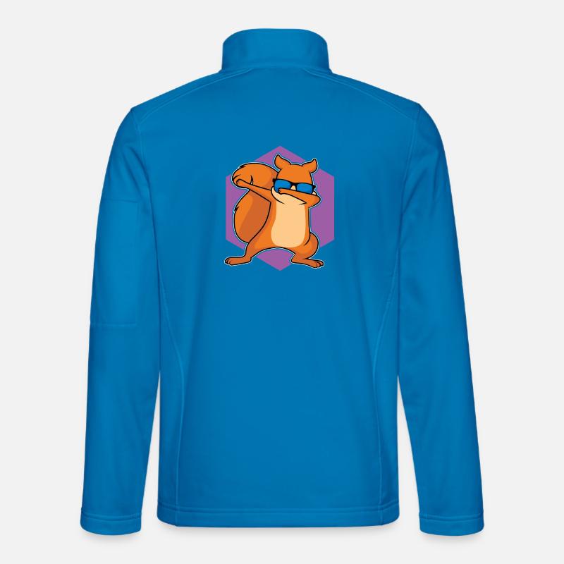 Dabbing Squirrel - Design Unisex Softshell Jacket