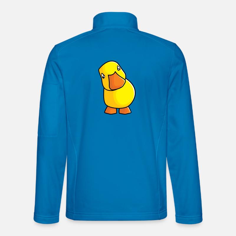 Duckling Quietscheentchen - Design - Unisex Softshell Jacket - light blue
