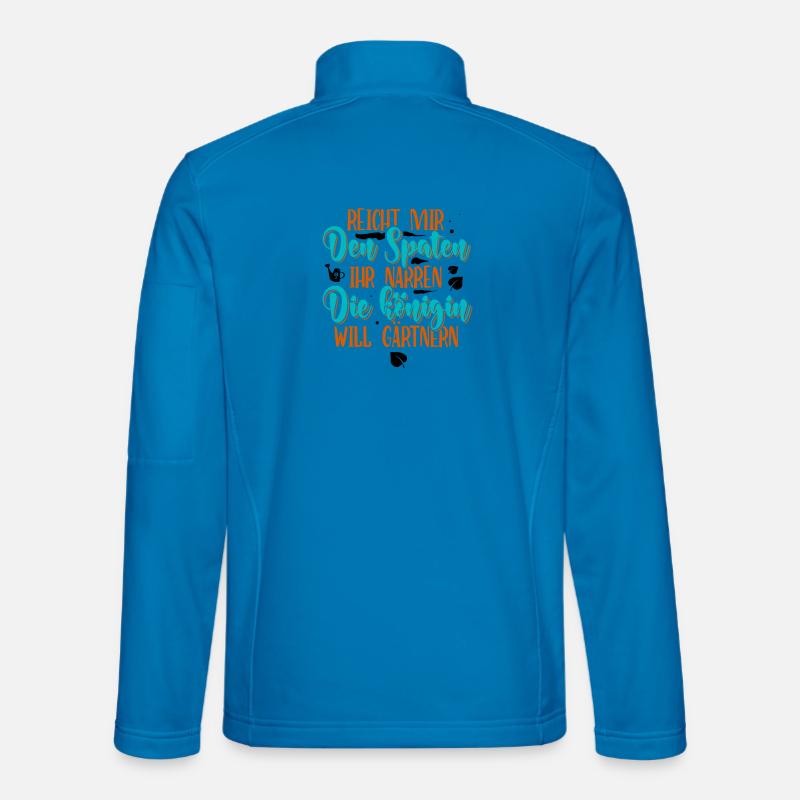 Gärtnerin - Unisex Softshelljacke - Lichtblau