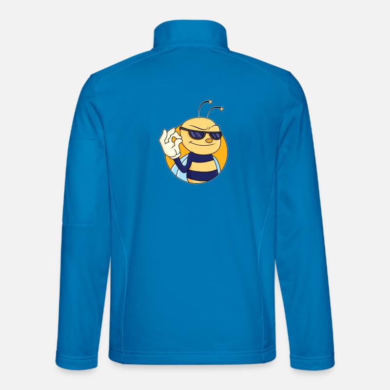OK signe abeille Veste en tissu softshell Unisexe