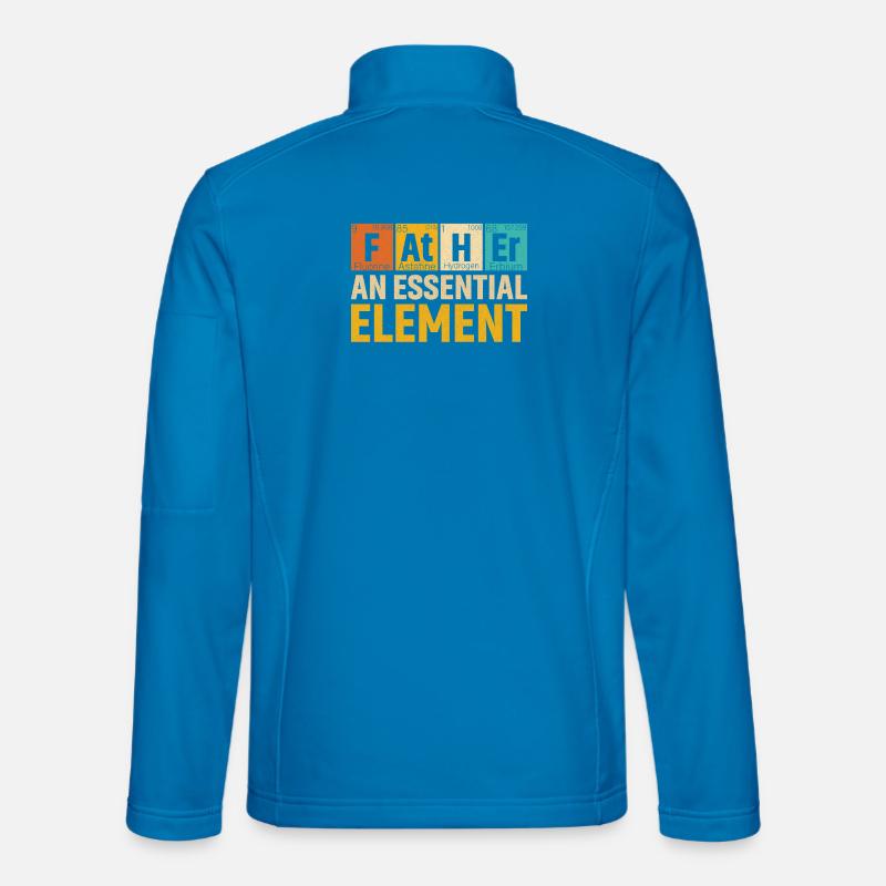 Père Un élément essentiel Période Fête des Pères Veste en tissu softshell Unisexe