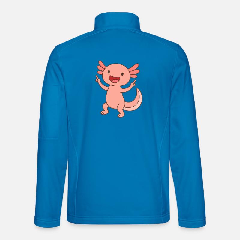 Axo Party Time - Unisex Softshelljacke - Lichtblau