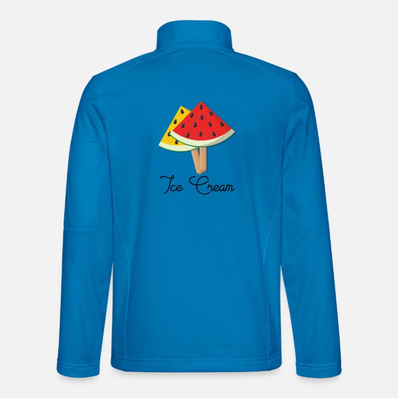 watermelon Icecream - Unisex Softshelljacke - Lichtblau