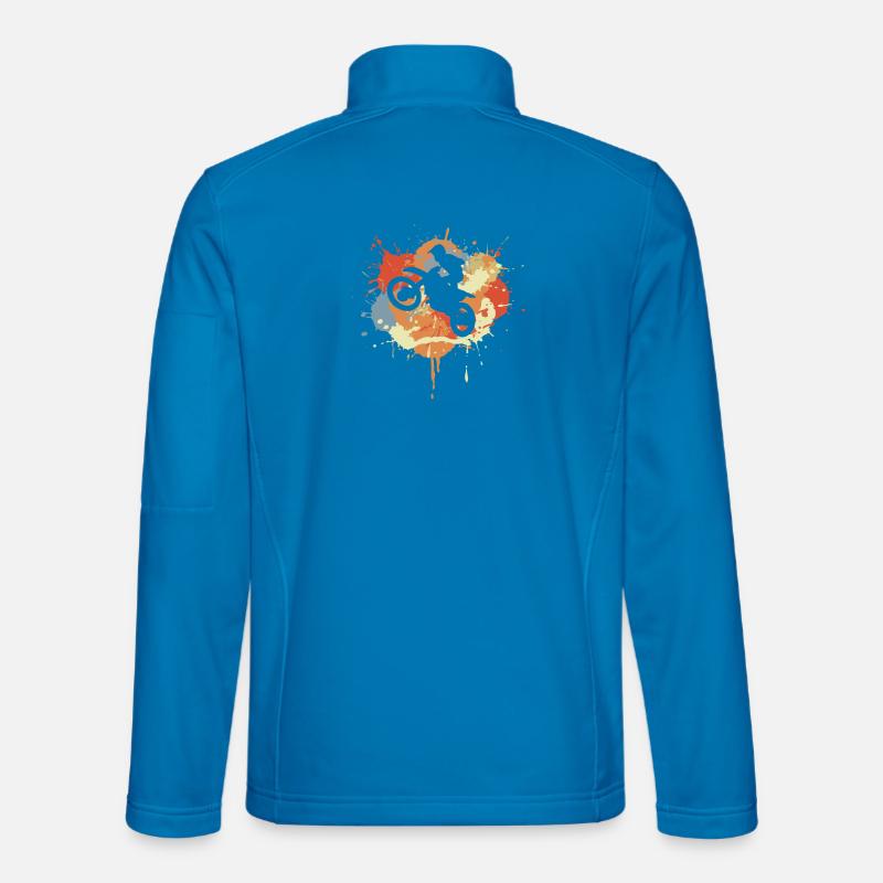 Motocross Graffiti - Unisex Softshell Jacket - light blue