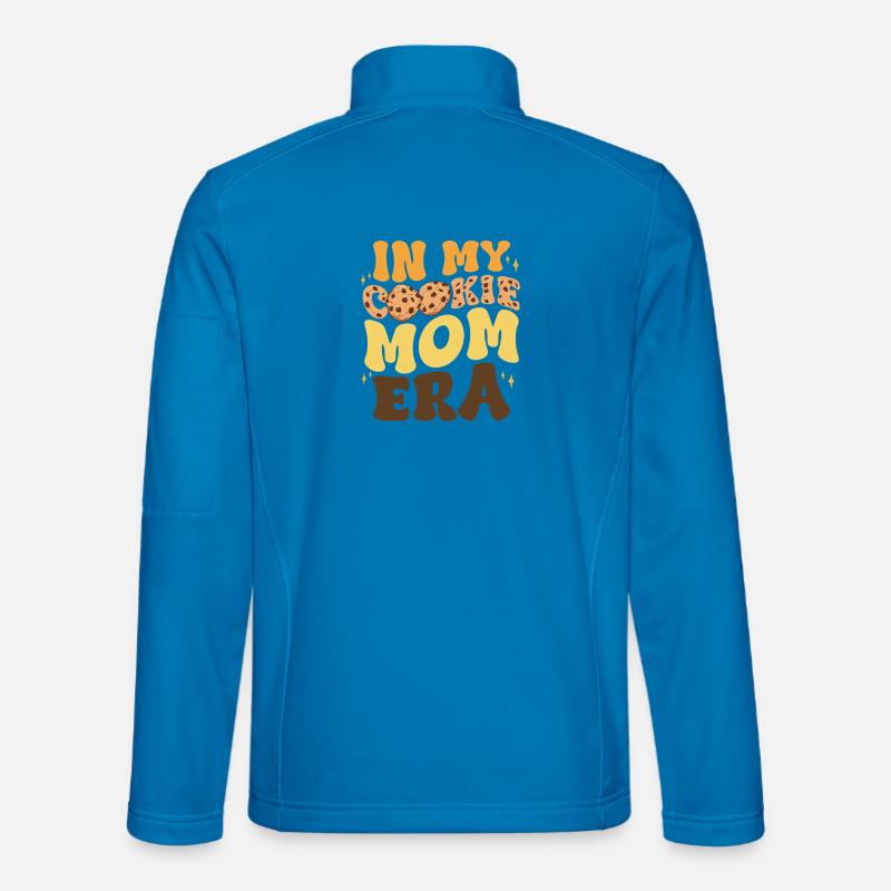 In My Cookie Mom Era - Unisex Softshell Jacket - light blue