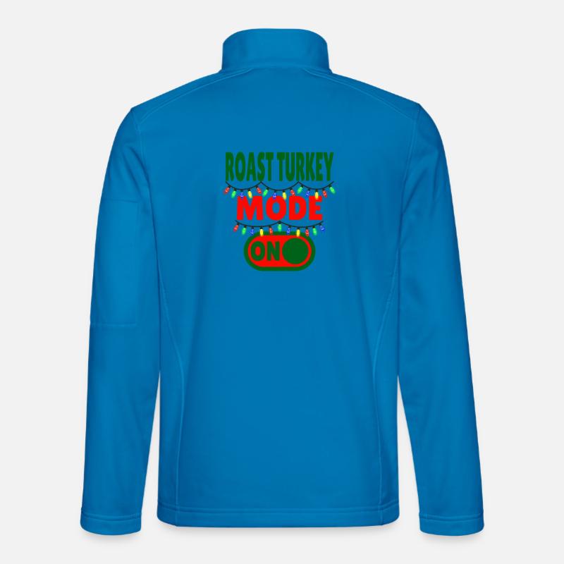 Roast Turkey Mode ON - Unisex Softshell Jacket - light blue