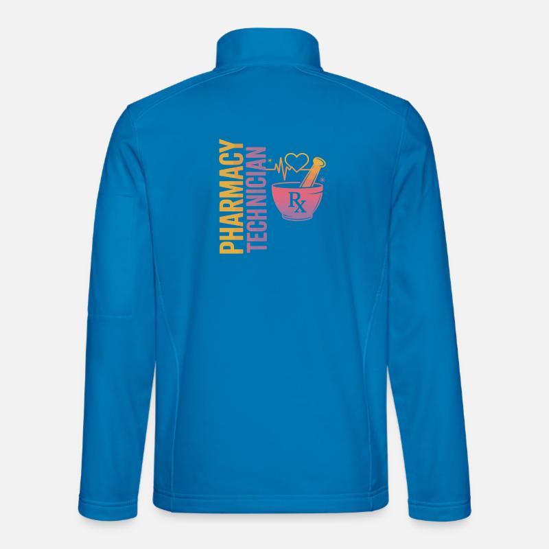 Illustration de technicien en pharmacie Veste en tissu softshell Unisexe