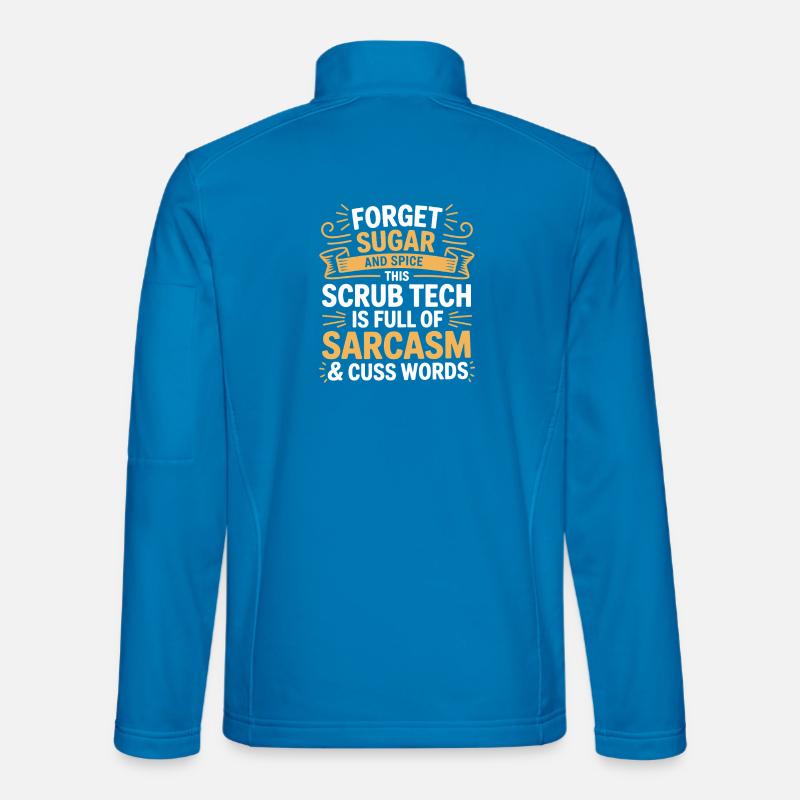 Tech Sarcasm Scrub Humor Unisex Softshell Jacket