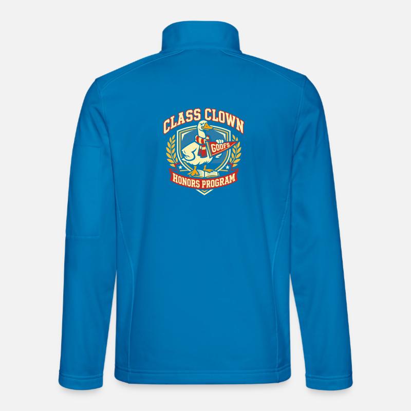 Class Clown - Unisex Softshell Jacket - light blue