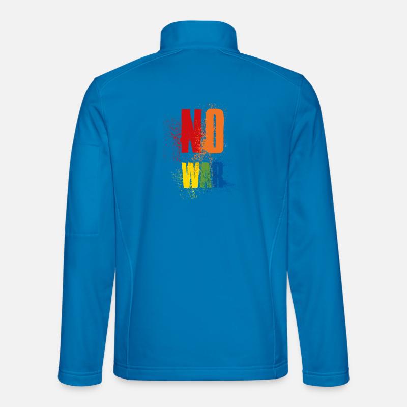 NO WAR – Statement for peace against war Unisex Softshell Jacket