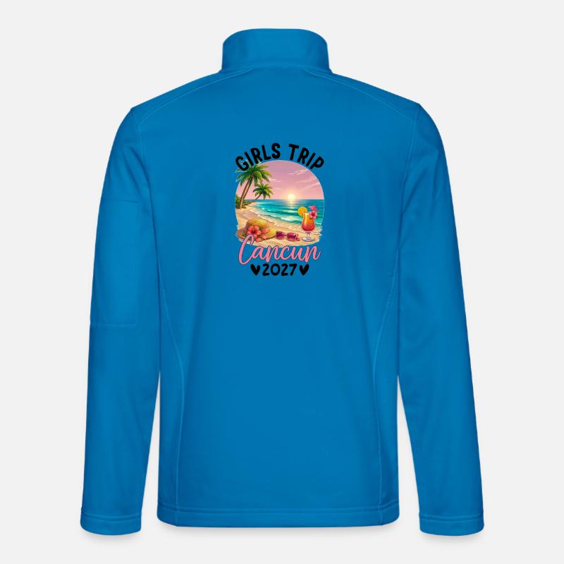 Girls Trip Cancun 2027 - Unisex Softshelljacke - Lichtblau