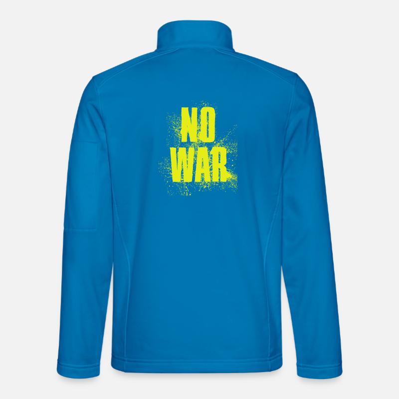 NO WAR – Statement for peace against war Unisex Softshell Jacket