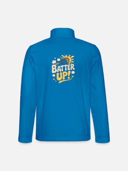 Restaurant Chef Batter Up Professional Chef - Unisex Softshelljacke - Lichtblau - Hinten