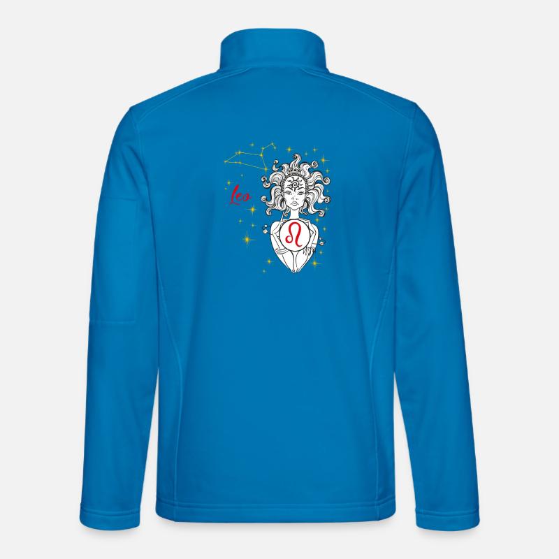 Leo - Unisex Softshelljacke - Lichtblau