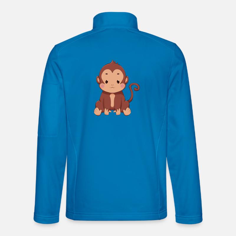 Singe Veste en tissu softshell Unisexe