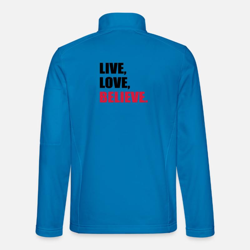 Glaube Unisex Softshelljacke