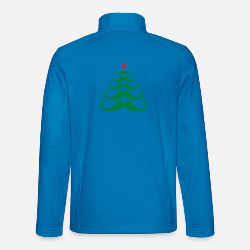 Christmas tree - Unisex Softshell Jacket - light blue