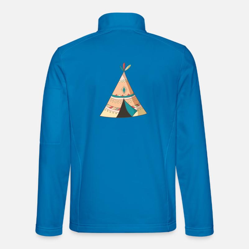 Tipi - Unisex Softshelljacke - Lichtblau