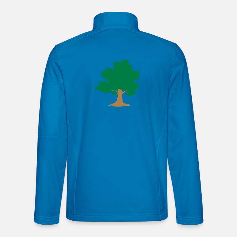 wild tree tree - Unisex Softshell Jacket - light blue
