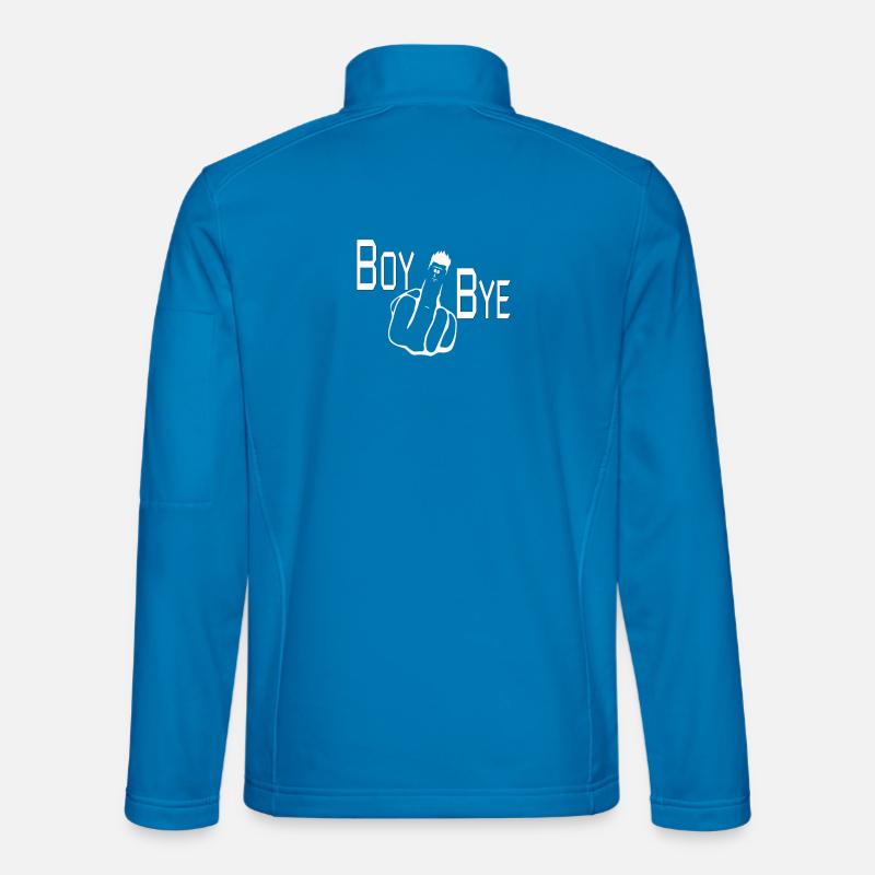 BOY BYE - Unisex Softshell Jacket - light blue