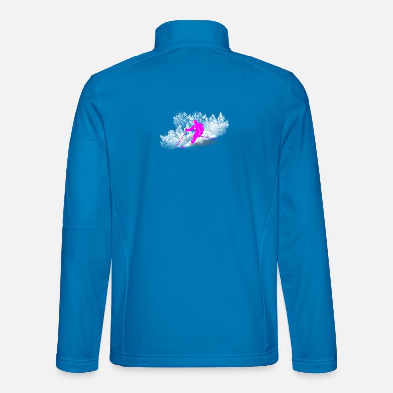 freeride - Unisex Softshell Jacket - light blue