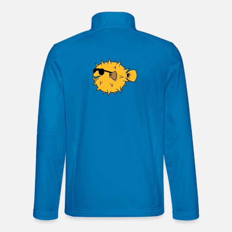 YEAH COOL - Unisex Softshell Jacket - light blue