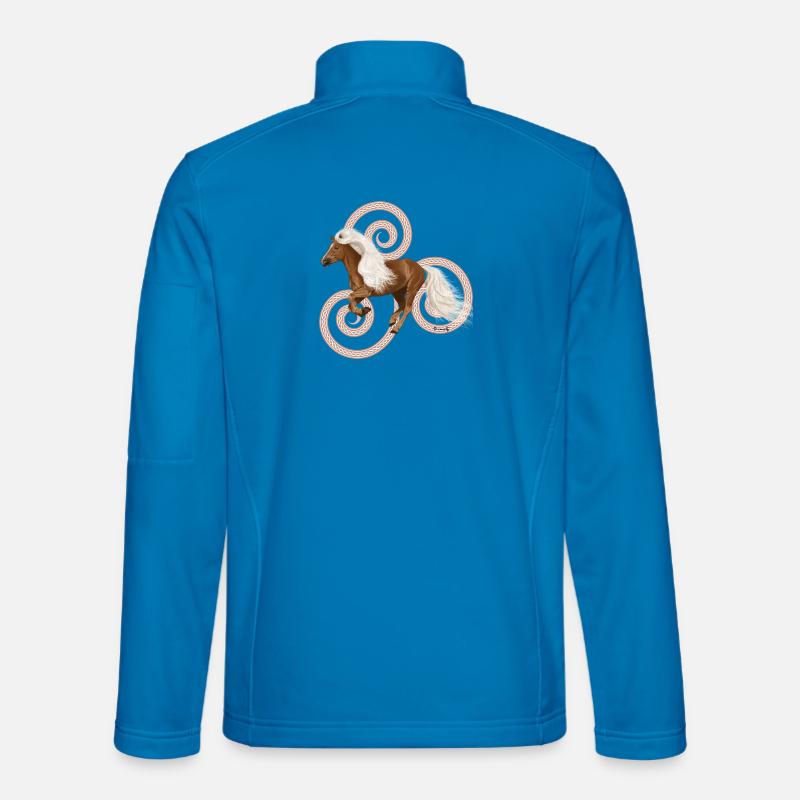 Haflinger Artos - Unisex Softshell Jacket - light blue