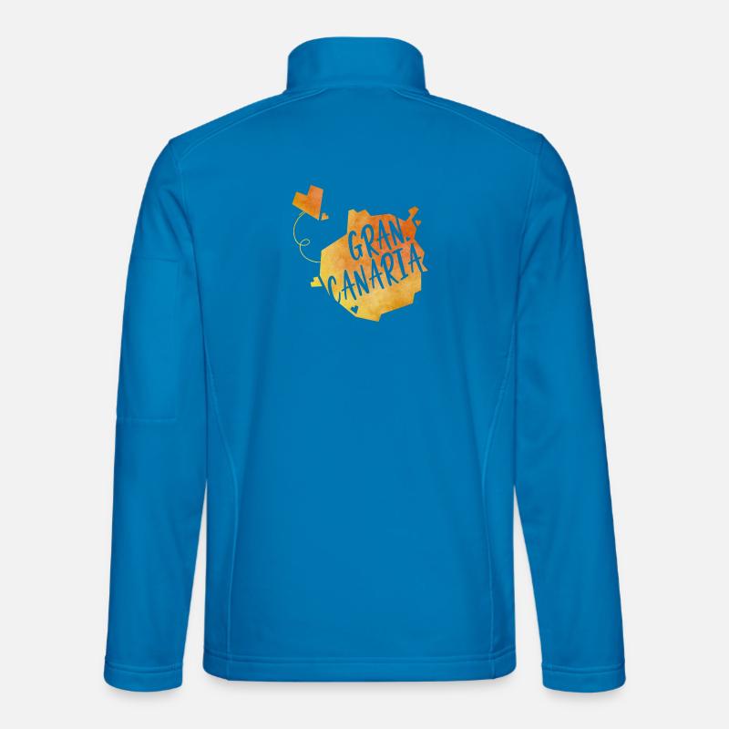 Gran Canaria - Unisex Softshelljacke - Lichtblau
