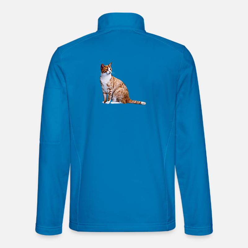Chat Chat Chat Cat Cats Amour de chat Veste en tissu softshell Unisexe