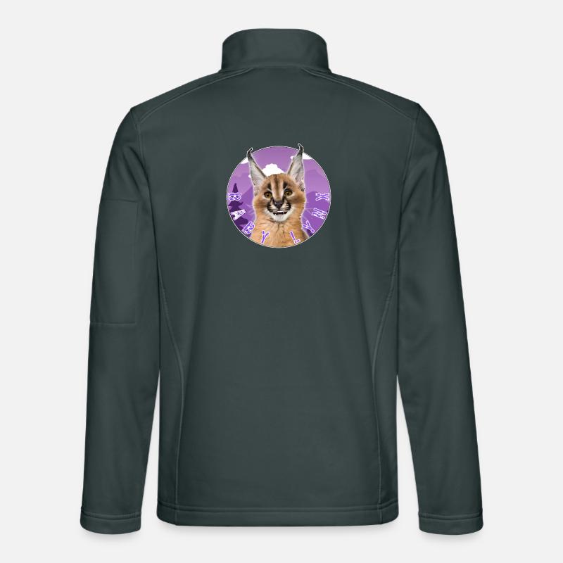Chat Bébé Lynx Veste en tissu softshell Unisexe
