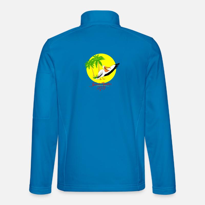 Sint Maarten - Unisex Softshelljacke - Lichtblau
