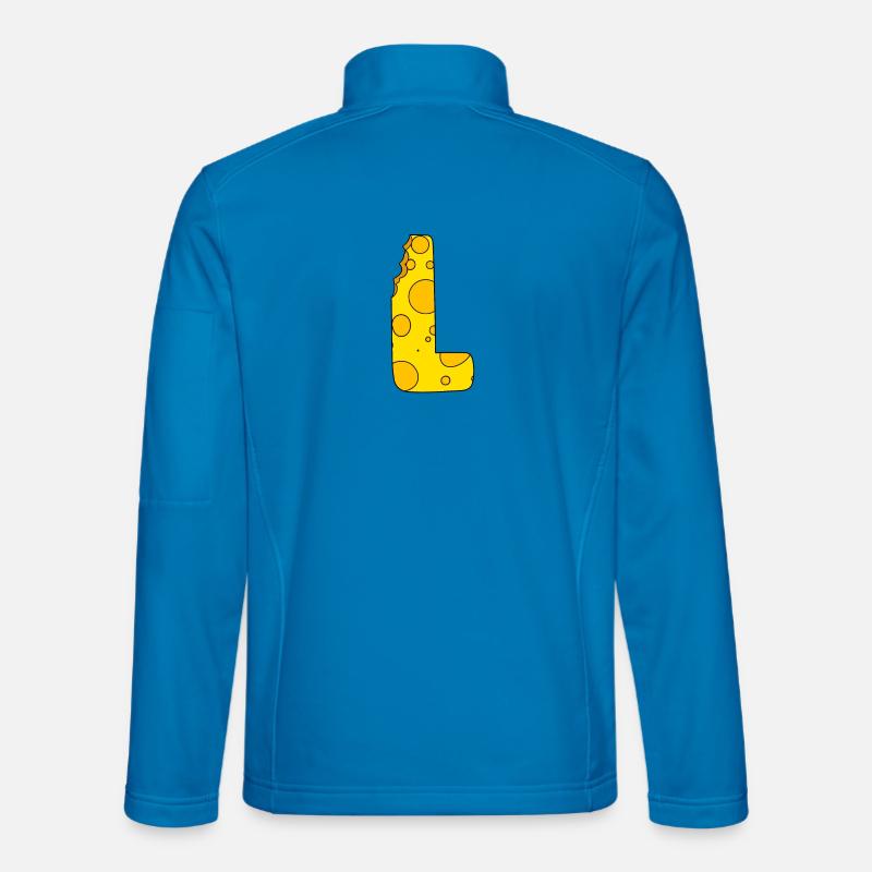 Letter L - Unisex Softshell Jacket - light blue