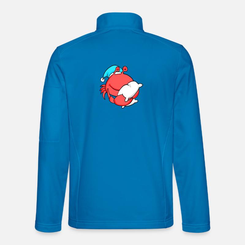 Krabbe - Unisex Softshelljacke - Lichtblau