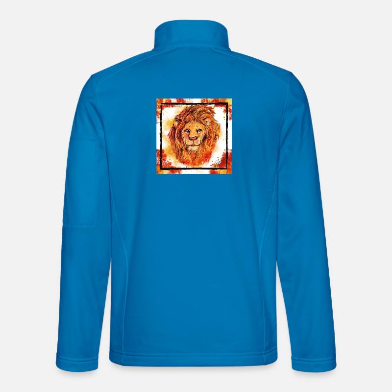 Der Rote Löwe - Unisex Softshelljacke - Lichtblau