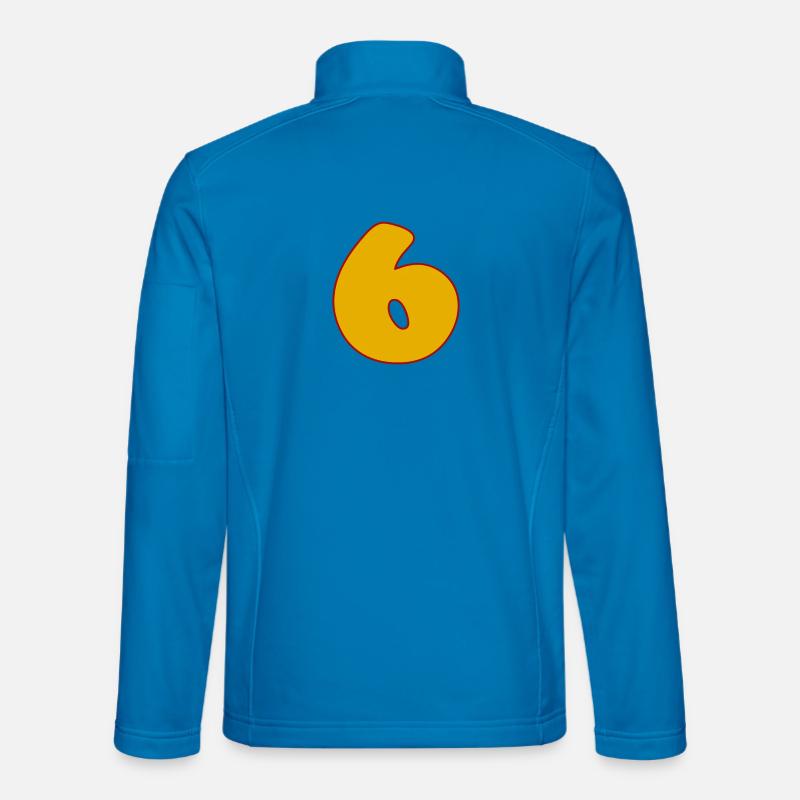 6 - Unisex Softshell Jacket - light blue